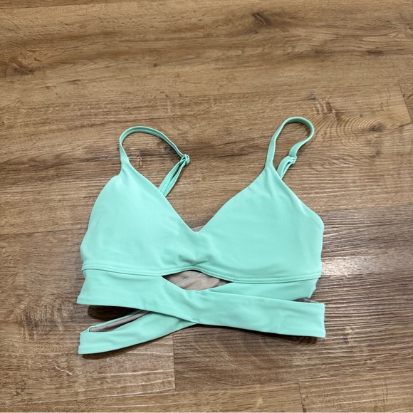 lululemon athletica Other - Lulululemon Still Now Light Support Mint Green Sports Bra